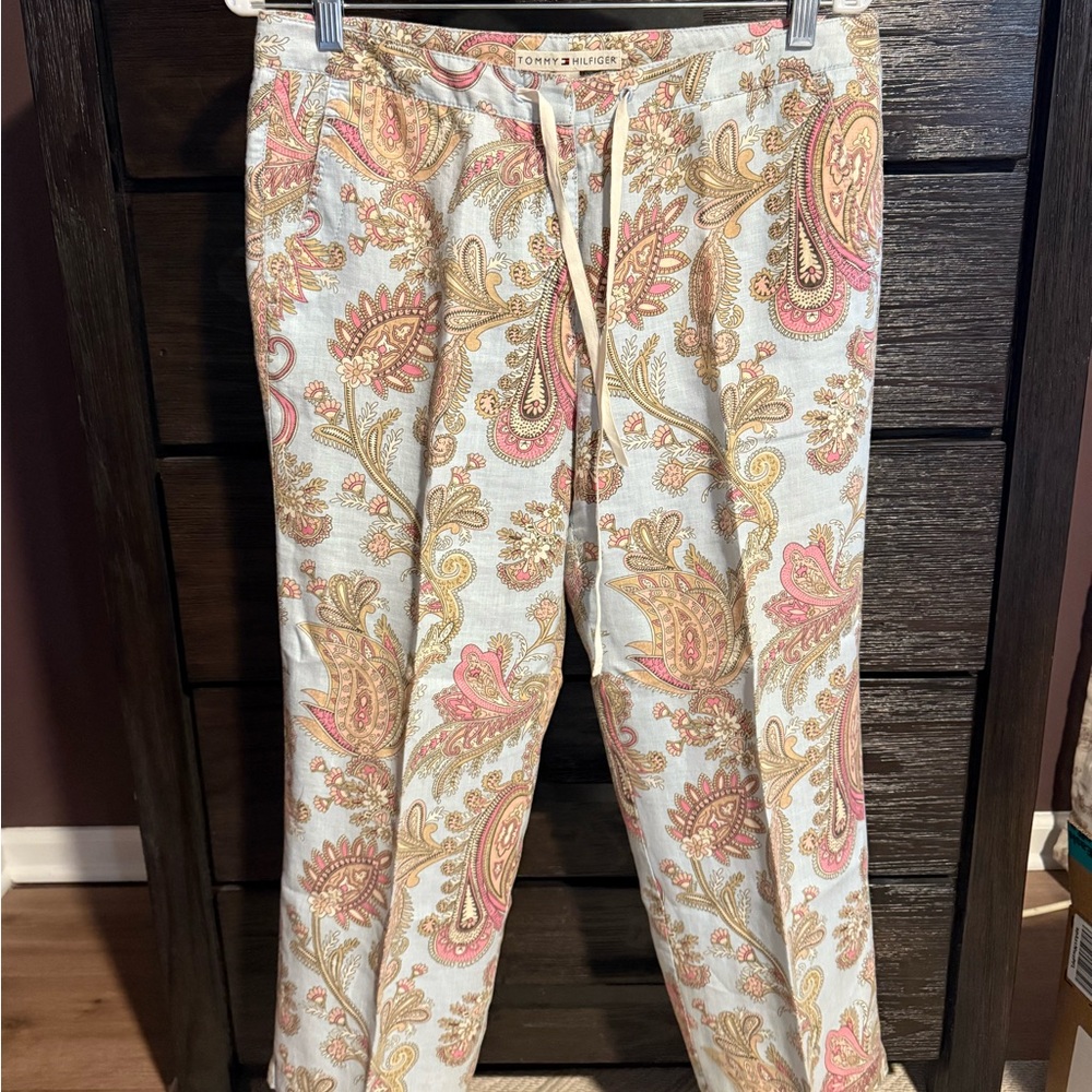 Vintage Tommy Hilfiger Paisley Print Pants